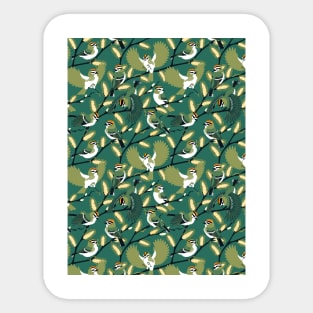 GCKI Green Pattern Sticker